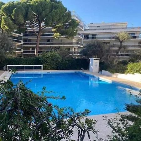 Juan Les Pins Tanit Studio Climatise Vue Sur Mer Piscine Антіб Екстер'єр фото